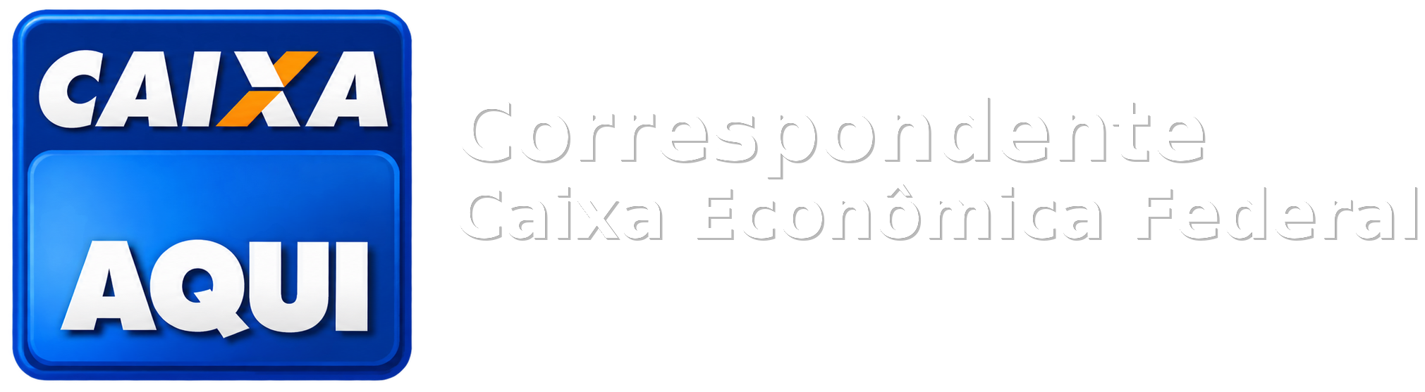 Logo CAIXA Aqui Correspondente Caixa Econômica Federal